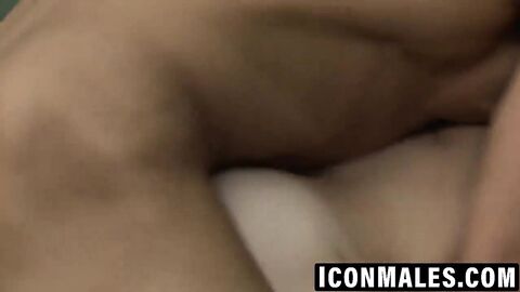 Hung studs gag on thick cocks before brutal anal