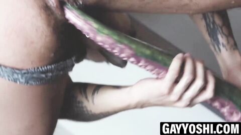 Yoshi Kawasaki drills his ass for hot anal prolapse play