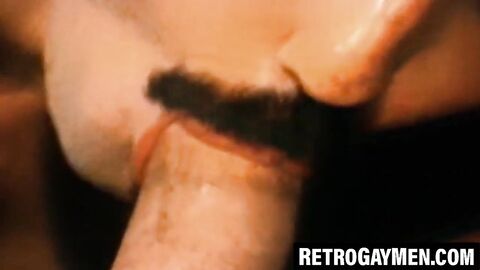 Sucks cock then takes it deep in his tight butthole