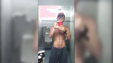 Muscle Stud Strips Outdoors, Hoping to Get Caught