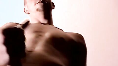 JoeSchmoeXXX.com - Skinny young gay amateur jacks off his cock to satisfying climax