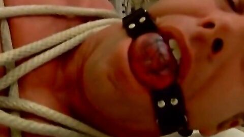 Derek Pain struggles helplessly against relentless torment