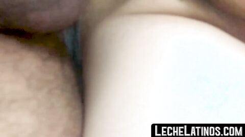 LecheLatinos.com - Latino amateurs' hardcore bareback sex recorded in a steamy POV