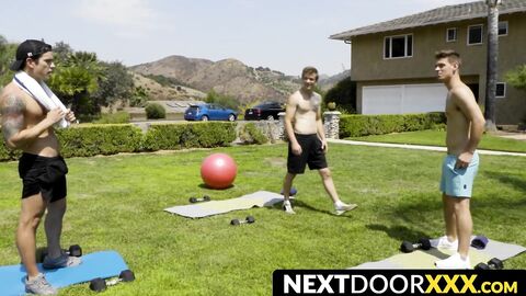 NextDoorXXX.com - Michael Del Ray and Scott Finn raw flip fuck