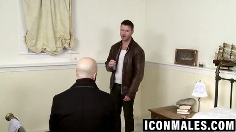 Horny Brendan craves muscled Adamâs rough anal pounding