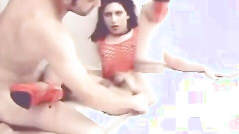 Big Dick and Crossdresser Amateur