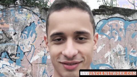 SayUncleNetwork.com - Hardcore threesome with big cocked straight bareback Ltinos