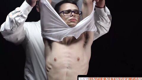 SayUncleNetwork.com - Twink barebacked raw and deep by his elders in threesome