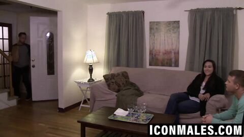 Twink takes his first cock from a dominant muscle jock