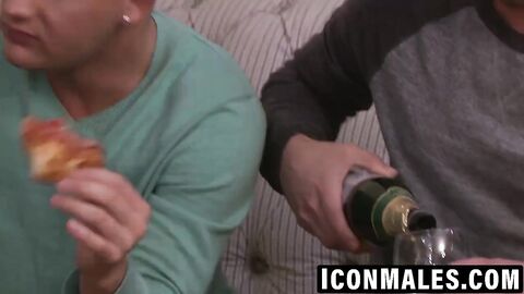 Twink takes his first cock from a dominant muscle jock