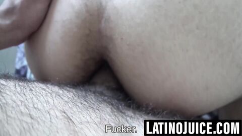 Latino earns cash taking bareback after POV blowjob