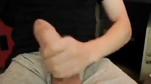 Big Cock, Huge Load! Amateur Handjob by a Man with a Big Dick!