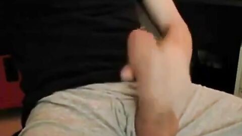 Big Cock, Huge Load! Amateur Handjob by a Man with a Big Dick!