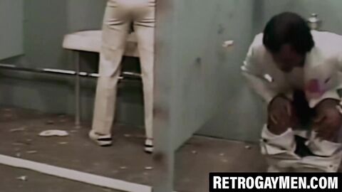 Vintage Gene Lamar and I enjoy sloppy cock sucking together