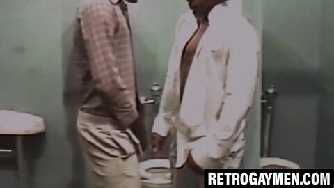 Vintage Gene Lamar and I enjoy sloppy cock sucking together