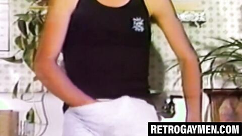 Vintage blowjobs and handjobs with eager horny studs