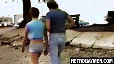 Classic gay porn with kitchen fucking between hunks