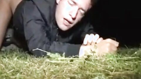 Nighttime Bareback Fuck and Robbery