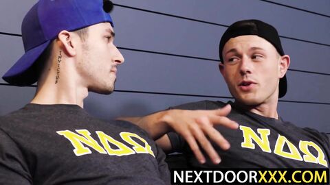 NextDoorXXX.com - Kane Fox eats Ryder Owens' pucker before bareback