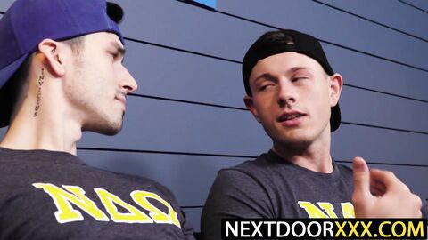 NextDoorXXX.com - Kane Fox eats Ryder Owens' pucker before bareback