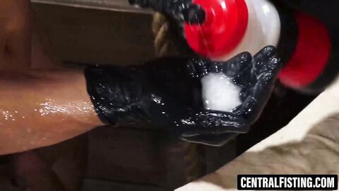 CentralFisting.com - Byron's ass intensely fisted by Armond