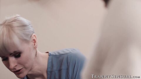 Injured Johnny Hill gets ravaged by trans Doctor Lianna Lawson