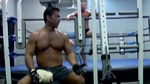 Trainer Luca Ciccone joins steamy trio to torment twink sub