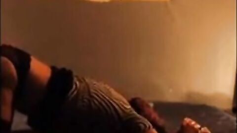 French Crossdresser Anal Play with Big Cock