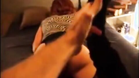 French Crossdresser Anal Play with Big Cock