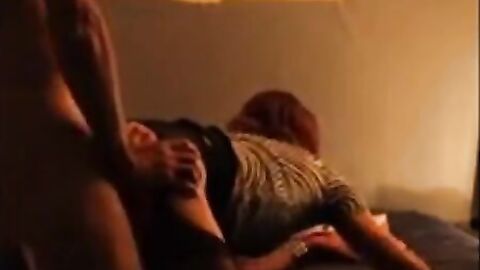 French Crossdresser Anal Play with Big Cock