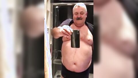 Big Daddy Bear Strips Down