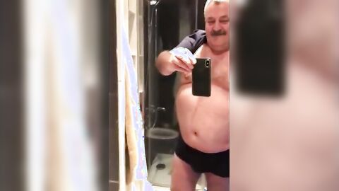 Big Daddy Bear Strips Down