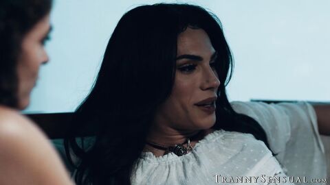 TS stepmom Ariel Demure and  Victoria Voxxx confess forbidden lust