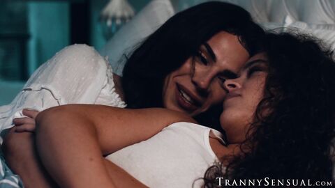 TS stepmom Ariel Demure and  Victoria Voxxx confess forbidden lust