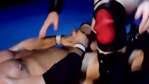 Bryce Pierce tugs nipples and smacks the sub into submission