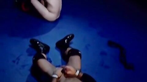 Bryce Pierce tugs nipples and smacks the sub into submission