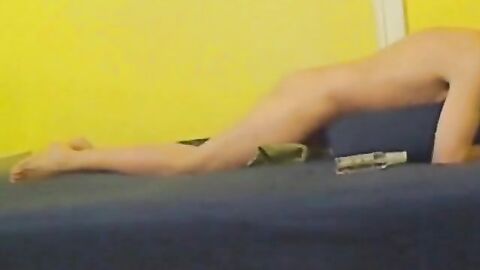 Fleshlight Fun: Pillow Humping with a Happy Ending!