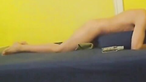 Fleshlight Fun: Pillow Humping with a Happy Ending!