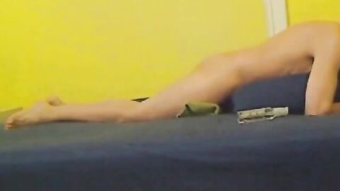 Fleshlight Fun: Pillow Humping with a Happy Ending!