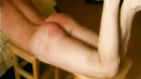 Twink Sub Endures BDSM Spanking