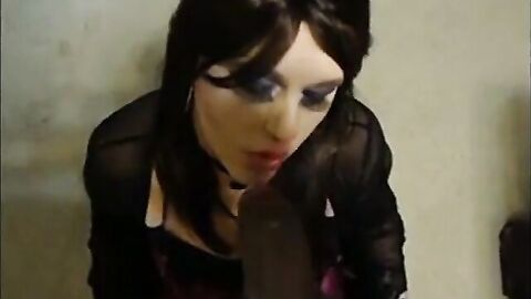 Crossdresser Wendy Takes on a BBC