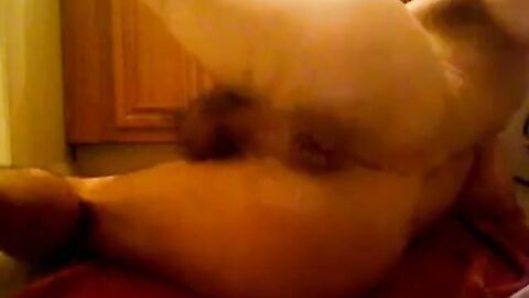 Big-Cock Twink Slams His Ass With A Huge Dildo