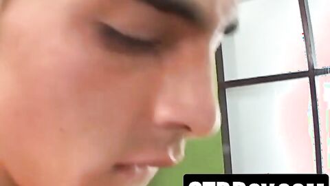 Hot twinks suck dick and get bred like animals