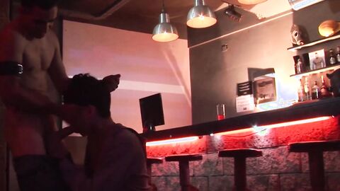 Hairy daddy forces big cock in tight twink hole