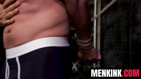 Sean Holmes howls as Dominic Pacifico denies his cum over and over