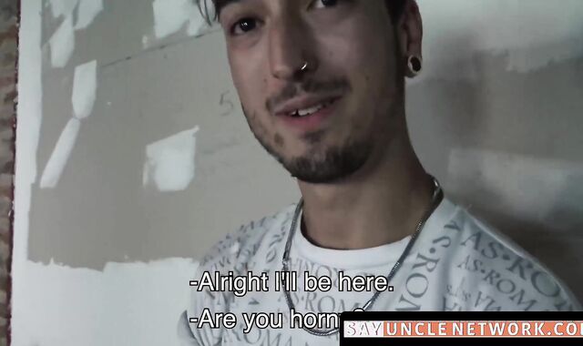 SayUncleNetwork.com - Amateur twink paid to insert married mans raw cock in his ass