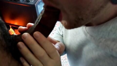 Muscular White Twink Sucks a BBC