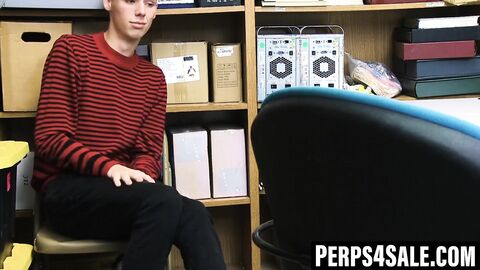 Petite shoplifter wrecked raw as theft punishment