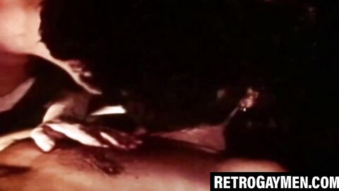 Hairy men make each other cum through mutual sucking