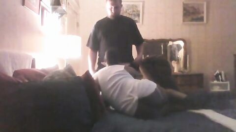 Verbal White Thug Spunks Black Crossdresser's Face